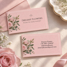 Entreprise de fleurs esthétique de couleur rose