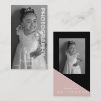 Entreprise de photographie Formes Bloc de couleur 