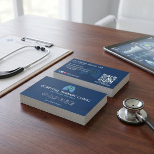 Carte De Visite Entreprise de réadaptation pulmonaire Code-barre