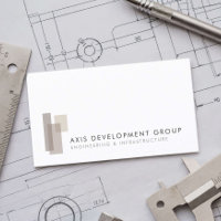 Entreprise d'ingénierie moderne minimaliste