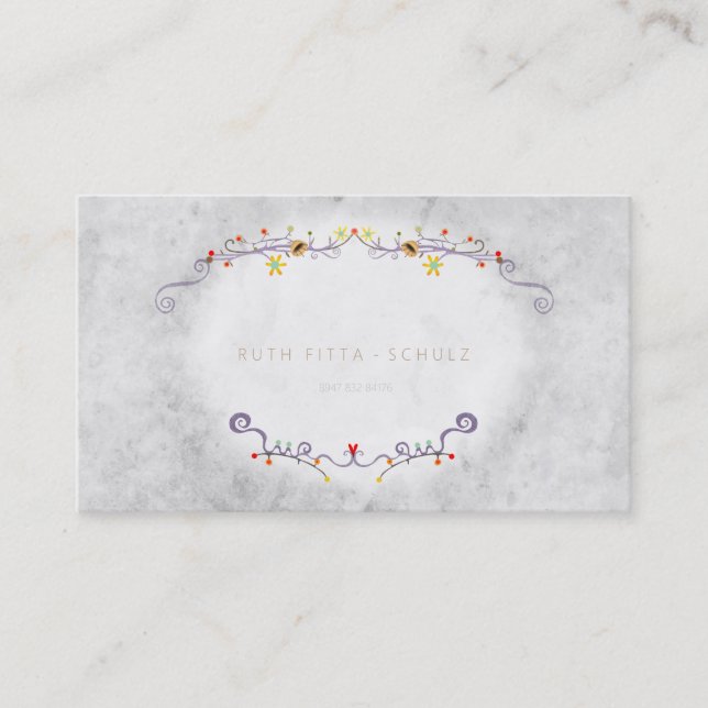 CARTE DE VISITE ENTREPRISE ETSY (Devant)