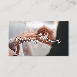Carte de Visite Entreprise Organisation de Mariage