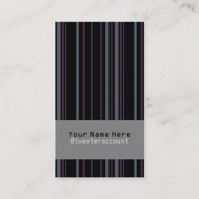 Carte De Visite Entreprise urbaine (Devant)