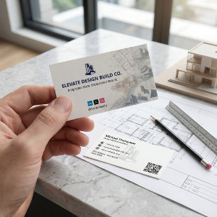 Carte De Visite Entreprises de conception-réalisation   White Sket