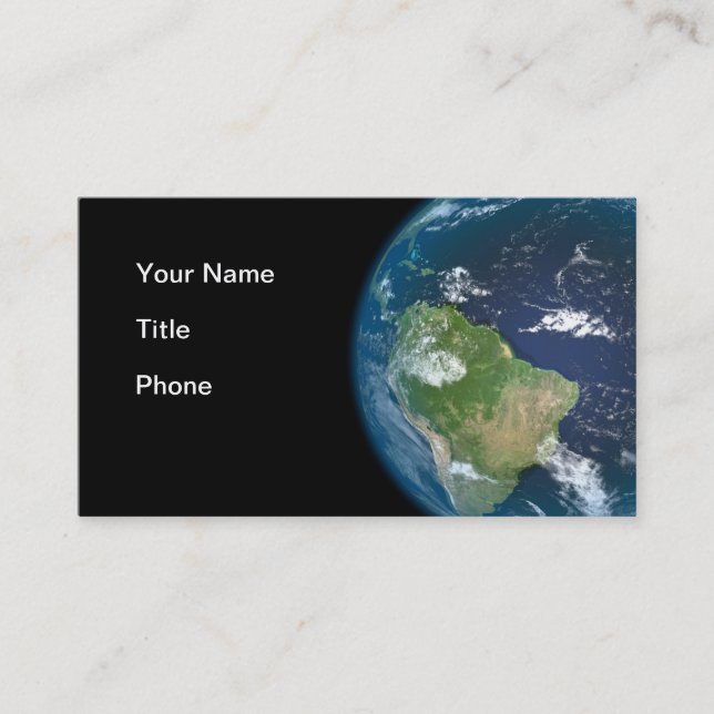 Carte De Visite Entreprises de la terre (Devant)