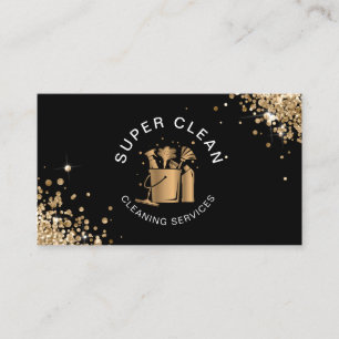 Carte De Visite Entreprises de nettoyage de maison professionnelle