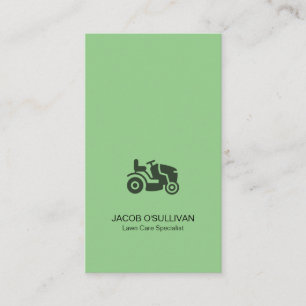 Carte De Visite Entretien de la pelouse Grass Mowing Gardener Pays