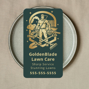 Carte De Visite Entretien de pelouse Services de paysagisme Modern