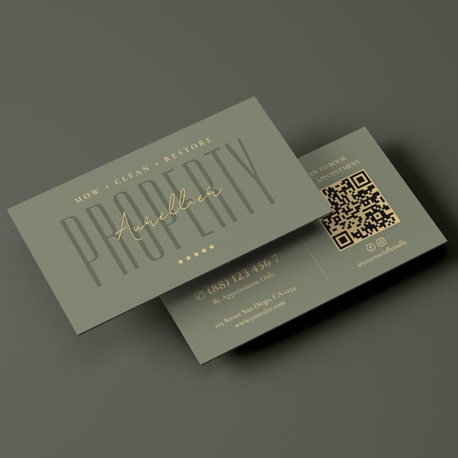 Carte De Visite Entretien paysager extérieur professionnel vert (Landscape Exterior Care Professional Green Business Card
☆★
☆★
☆★
☆★
☆★
4.7 out of 5 stars rating
(3)