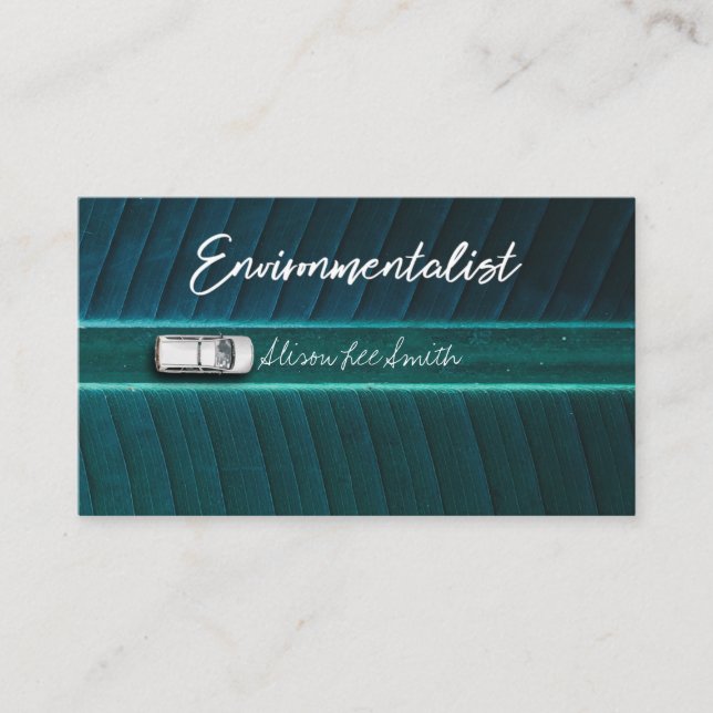 Carte De Visite environnementaliste (Devant)