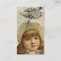Éphémères vintages de libellule de roses de fille