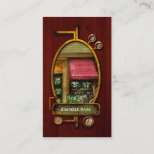 Carte De Visite Épicerie - L'épicerie du quartier 1939