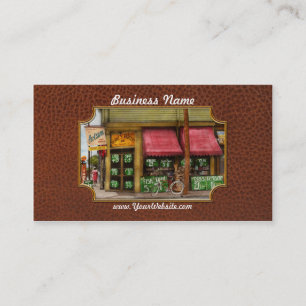 Carte De Visite Épicerie - L'épicier du quartier 1939