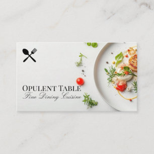 Carte De Visite Épices et sauce pour plats cuisinés   Salle à mang