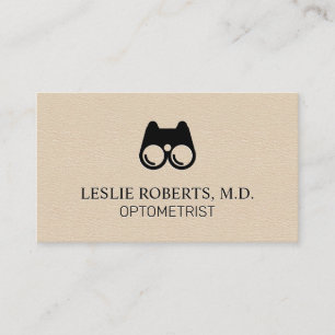 Carte De Visite Équipement pour yeux   Optométriste
