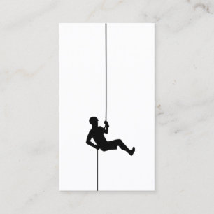 Carte de visite Escalade de montagne