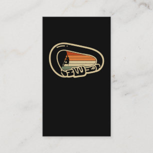 Carte De Visite Escalade rocheuse Carabiner Extérieur Montagne Cli