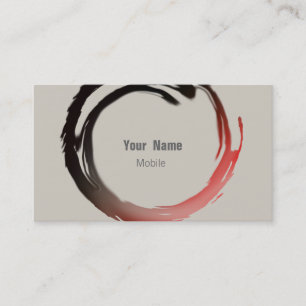 Carte De Visite Esquisse zen