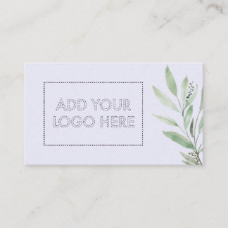Carte De Visite Essential Oils add custom logo lilac flower beauty
