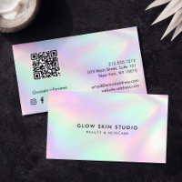 Esthéticienne Code QR Beauté Minimaliste