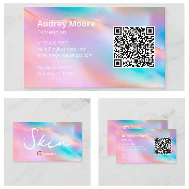 Carte De Visite Esthéticienne Moderne Spa (Spa Modern Esthetician Business Card
)