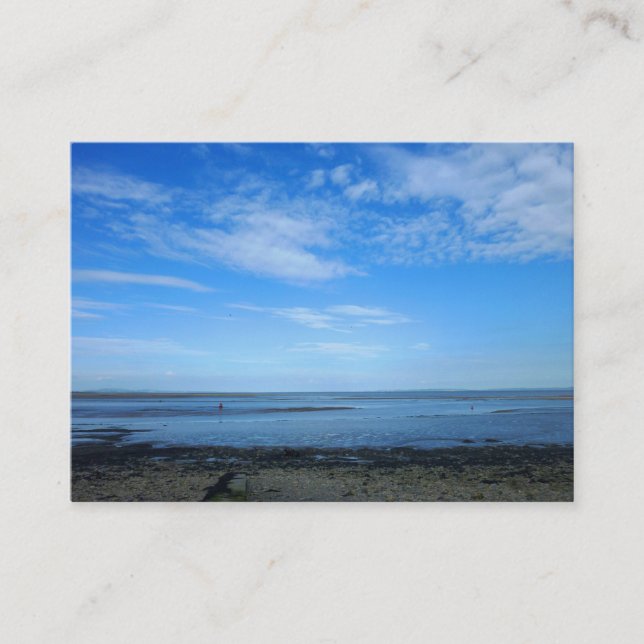 Carte De Visite Estuaire de Severn à Penarth (Devant)
