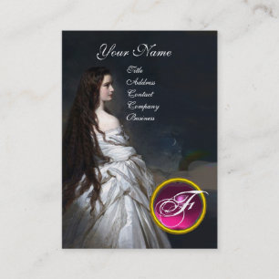 Carte De Visite ETHERNAL BEAUTY Spa de jour du salon de coiffure, 