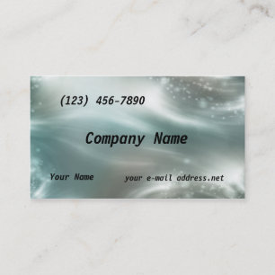 Carte De Visite Étincelles Galactiques modernes