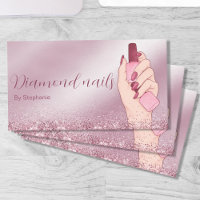 Étincelles Parties scintillant rose ongle Artiste