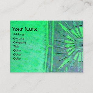 CARTE DE VISITE ÉTOILE DU MATIN, MONOGRAMME