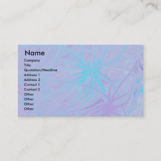 Carte De Visite Étoiles de mer