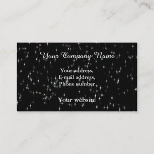 Carte De Visite Étoiles multicolores de pastel/arrière - plan no