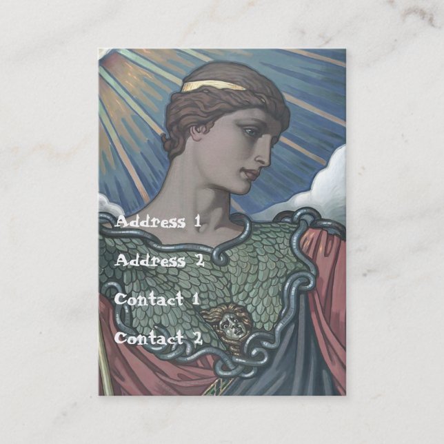 Carte De Visite Étude de Minerva (Devant)