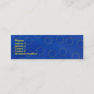 Carte de visite euro