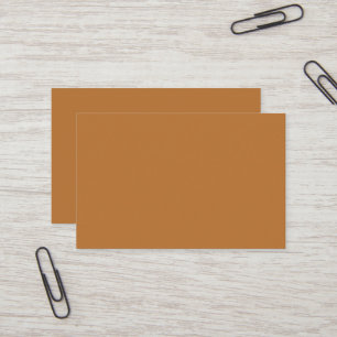 Carte de visite européen Brown en cuivre