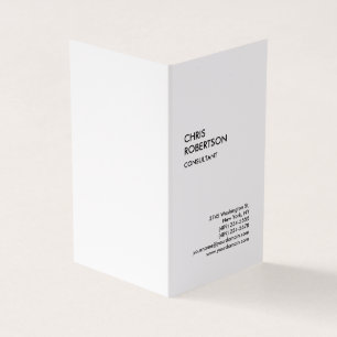 Carte De Visite Exclusif spécial noir & blanc moderne Unique