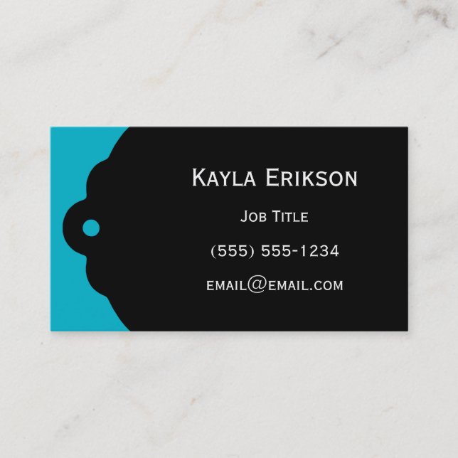 Carte De Visite Exécutif d'étiquette de bagage (Devant)