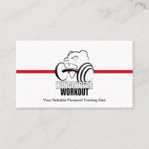 Carte De Visite Exercice HungryBear