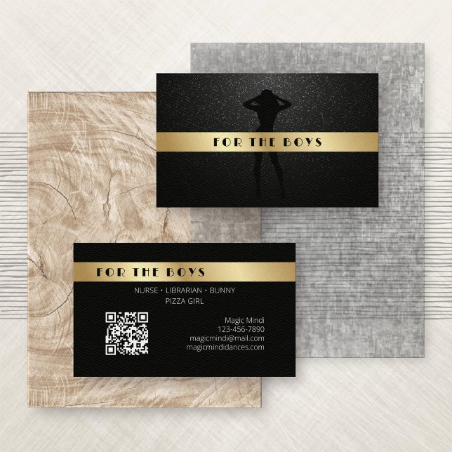 Carte De Visite Exotic Private Dancer Adulte (Créateur téléchargé)