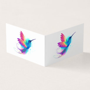 Carte De Visite Exotic Rainbow Hummingbird