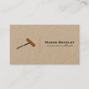 Carte De Visite Expert Vin