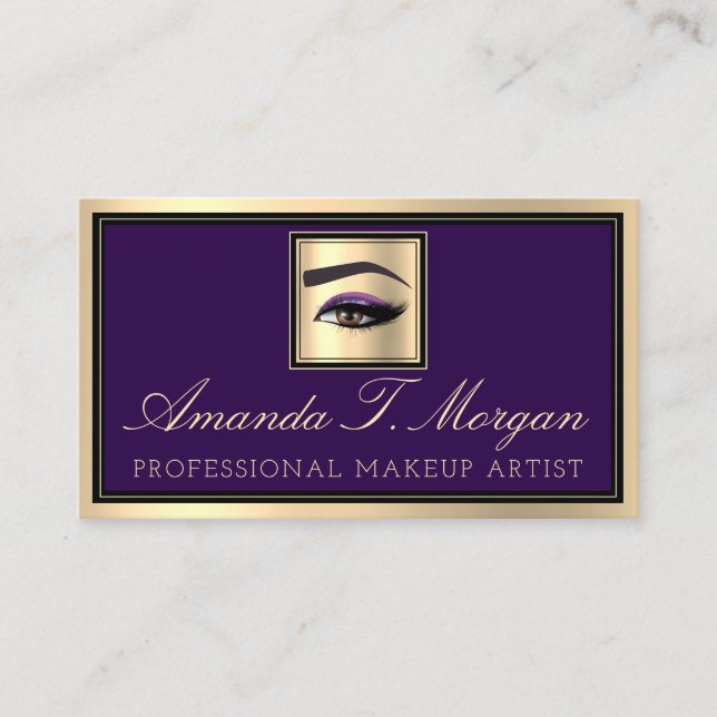 Carte De Visite Extension de la ceinture de maquillage professionn (Devant)