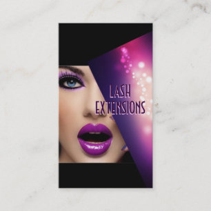 Carte De Visite Extensions Eyelash, Cosmetologue Lash,