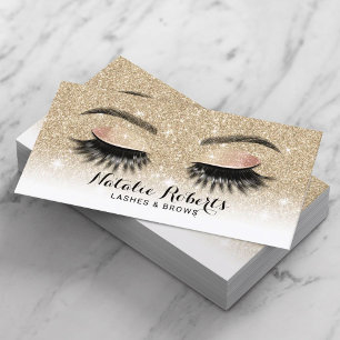 Carte De Visite Extensions Eyelash Stylo Parties scintillant Lash