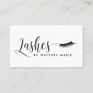 Carte De Visite Extensions modernes d'Eyelash