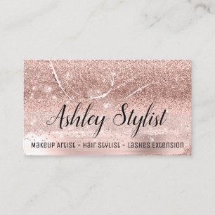 Carte De Visite Extensions professionnelles de maquillage Eyelash