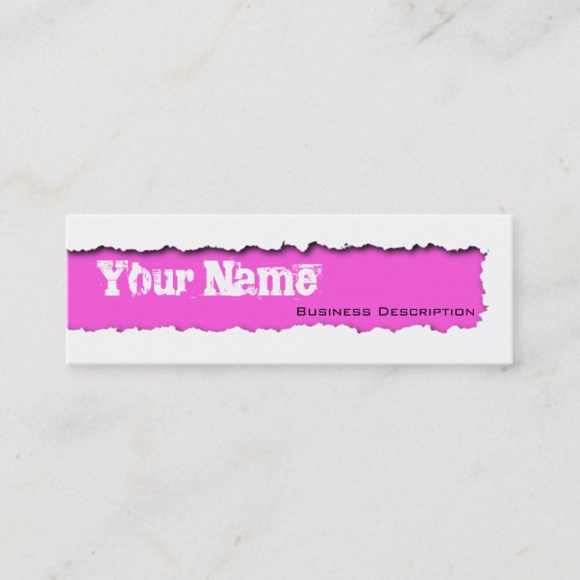 Carte de visite extrait (Devant)