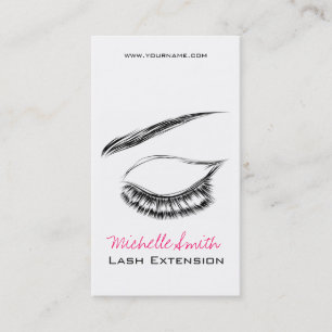 Carte De Visite Eye Sketch Mascara Lash Extension