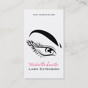 Carte De Visite Eye Sketch Mascara Lash Extension