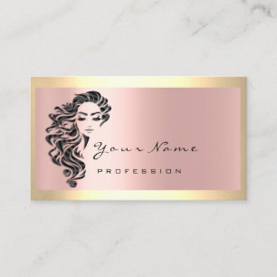 Carte De Visite Eyelash Extension Maquillage Artiste Coiffure Salo